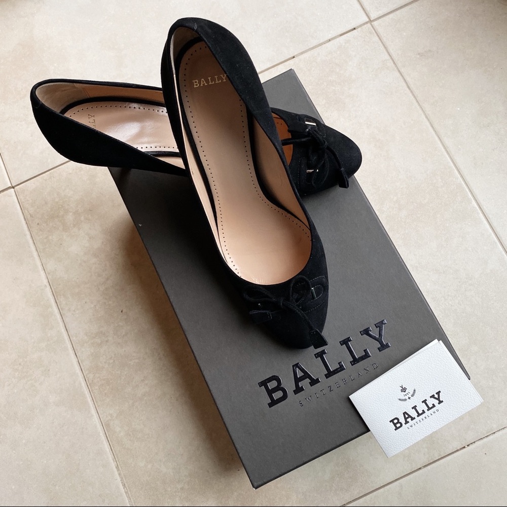 Bally Dolana Suede Heels